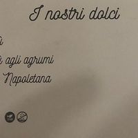 Desserts at Monsù in Naples