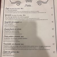 First dishes (pastas and soups) at Monsù in Naples