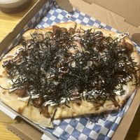 Okonomiyaki pizza   at Bo Tree Plant-Based Cuisine in Unionville
