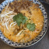 Ramen with tvp  at Bo Tree Plant-Based Cuisine in Unionville