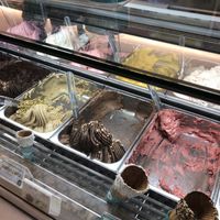 Flavors   at Kremet Gelateria in Cagliari