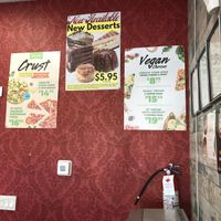 Vegan and crust options easy to find   at Red Swan Pizza in Regina