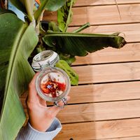 Tapioka-Coconut-Panna Cotta  at Face au Bowl in Crozon