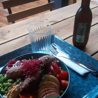 vegan bowl at Face au Bowl in Crozon