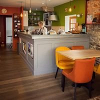 The cook & creator  at Ephéméride in Sare