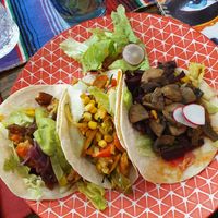 Tacos tris at Para Todos in Trento