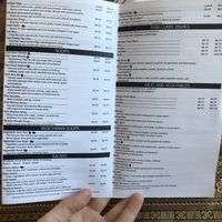 menu at Thai Orchid in Southbridge