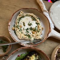 This Hummus is THE BEST in Oaxaca!  at Adamá in Oaxaca