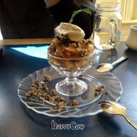 Chilled apple cobbler at The Garden in Denver