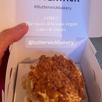 Biscoff cupcake   at Butterwick Bakery in Market Harborough