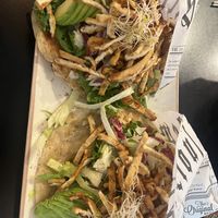 Korean pancakes  at Seoul 88 in Helsinki