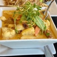 Yellow Curry  at VeStation Urban Organic Kitchen in Sherman Oaks