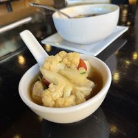 Lemongrass soup  at VeStation Urban Organic Kitchen in Sherman Oaks