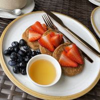 Panqueques  at Bloom Cafe in Lima