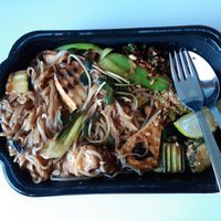 Pad thai at Thai Orchid Villa Kamppi in Helsinki