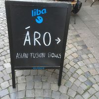 Reader board  at Áro - Salzstraße in Muenster