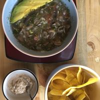ceviche with mushrooms, lemon base  at En Serio Es Vegano in Guayaquil
