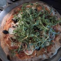 Vegan pizza   at Scartuccio in Lagos