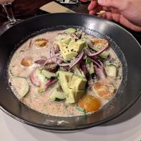 Vegan aguachile at Nativo Restaurante in Flores