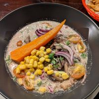 Vegan ceviche at Nativo Restaurante in Flores