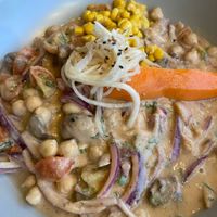 Vegan ceviche at Nativo Restaurante in Flores