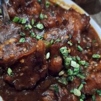 Gobi manchurian.... FANTASTICO at Happy Rajah in Tamarin