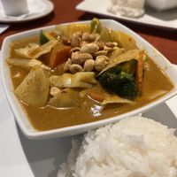 Masaman curry  at Golden Buddha Thai in Fishkill