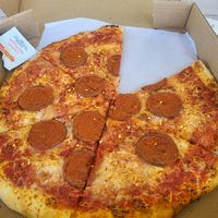 It was good, not dry but very thin at GOOD VIBES PIZZA in Torrance