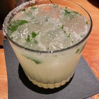 Yuzu margarita  at Ramen-san in Chicago