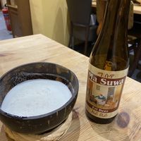 ‘Moeder’ bier  at Vegan Africa in Gouda