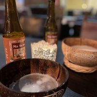 Eri Beer Mia Suwa in the flavour Mango and Coconut  #Veganuary at Vegan Africa in Gouda