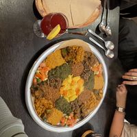 The sharing plate  at Vegan Africa in Gouda