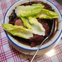 Single portion of vinegar pork RM23 Large RM 46 !!! at Organic Express in Petaling Jaya