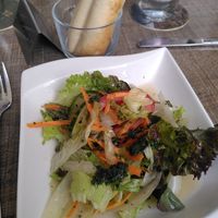Vegan salad starter at Marktblick Restaurant & Cafe in Wernigerode