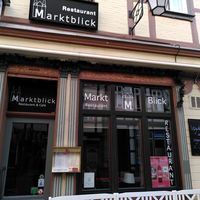 Store front at Marktblick Restaurant & Cafe in Wernigerode