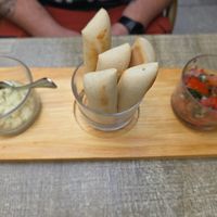 Die linkse dip is echt zalig!!! at Marktblick Restaurant & Cafe in Wernigerode