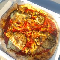 Melanzane and Porcini (out of menu) at Ristorante Lamm in Ortisei