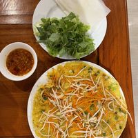 Vietnamese pancake  at Minh Hien in Hoi An