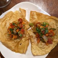 Wontons at Minh Hien in Hoi An