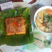 The food we cooked in our lesson at Minh Hien in Hoi An