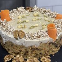 it was birthday cake but they have the same little one, as a cheesecake   at UMMY - უმმი in Tbilisi