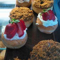 Donuts!! at Cafe Sorrel in Manchester