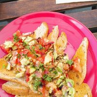 Delicious lunch today Janine's Avocado& tomato on toast at Cafe Sorrel in Manchester