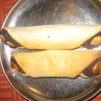 Poppy seed pastry (vegan) at Balarama in Prague