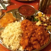 Huge portion, thanks to the owner who understood how starve I was at Balarama in Prague