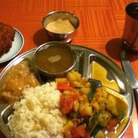 Thee fried cabbage was excellent at Balarama in Prague