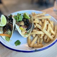 Portobello Tacos  at The Nor'Easter in Northeast Harbor