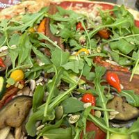 Lovely base and textures, perfect veg!  at La Scaleta in Amboise