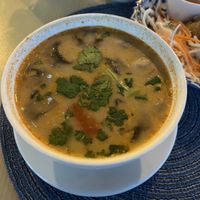 Tom kha soup   at Thai Café in Isle Of Lewis
