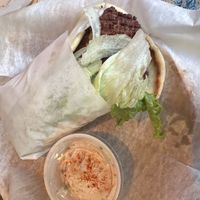 Falafel wrap  at Keifer's in Jackson